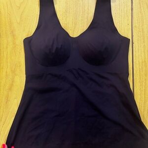 Knix Black Tank Top never worm  luxe lift